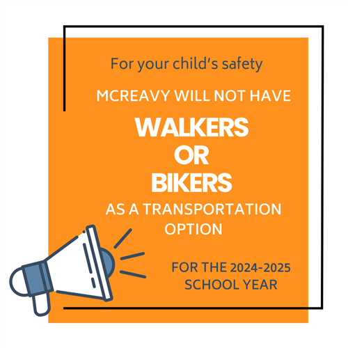 Walkers and bikers